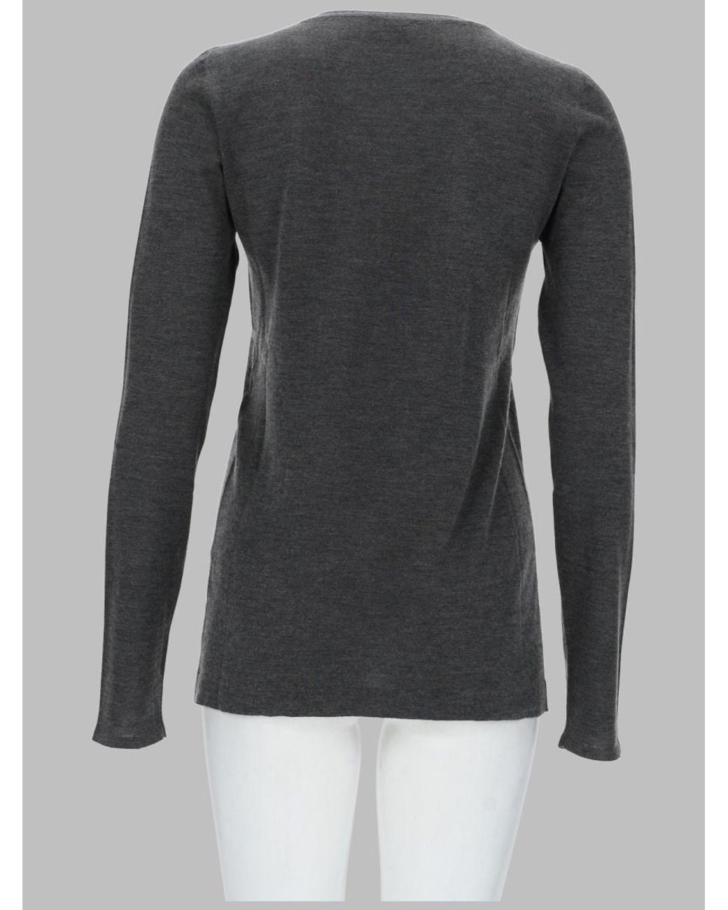 Brunello Cucinelli Gray Maglia Leggera