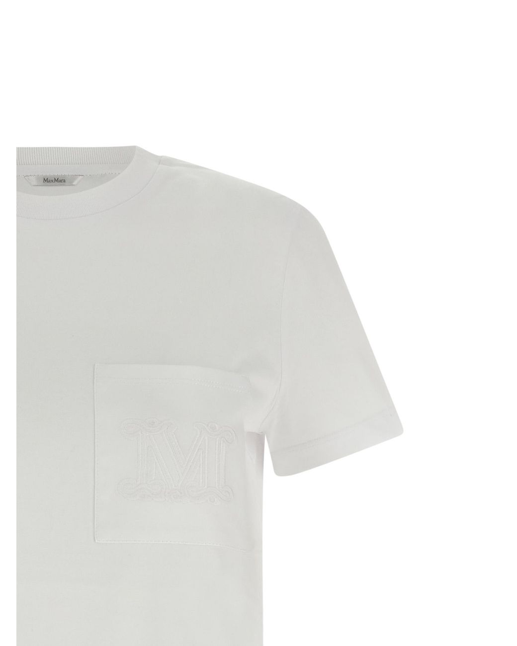 Max Mara White 'Papaia' T-Shirt