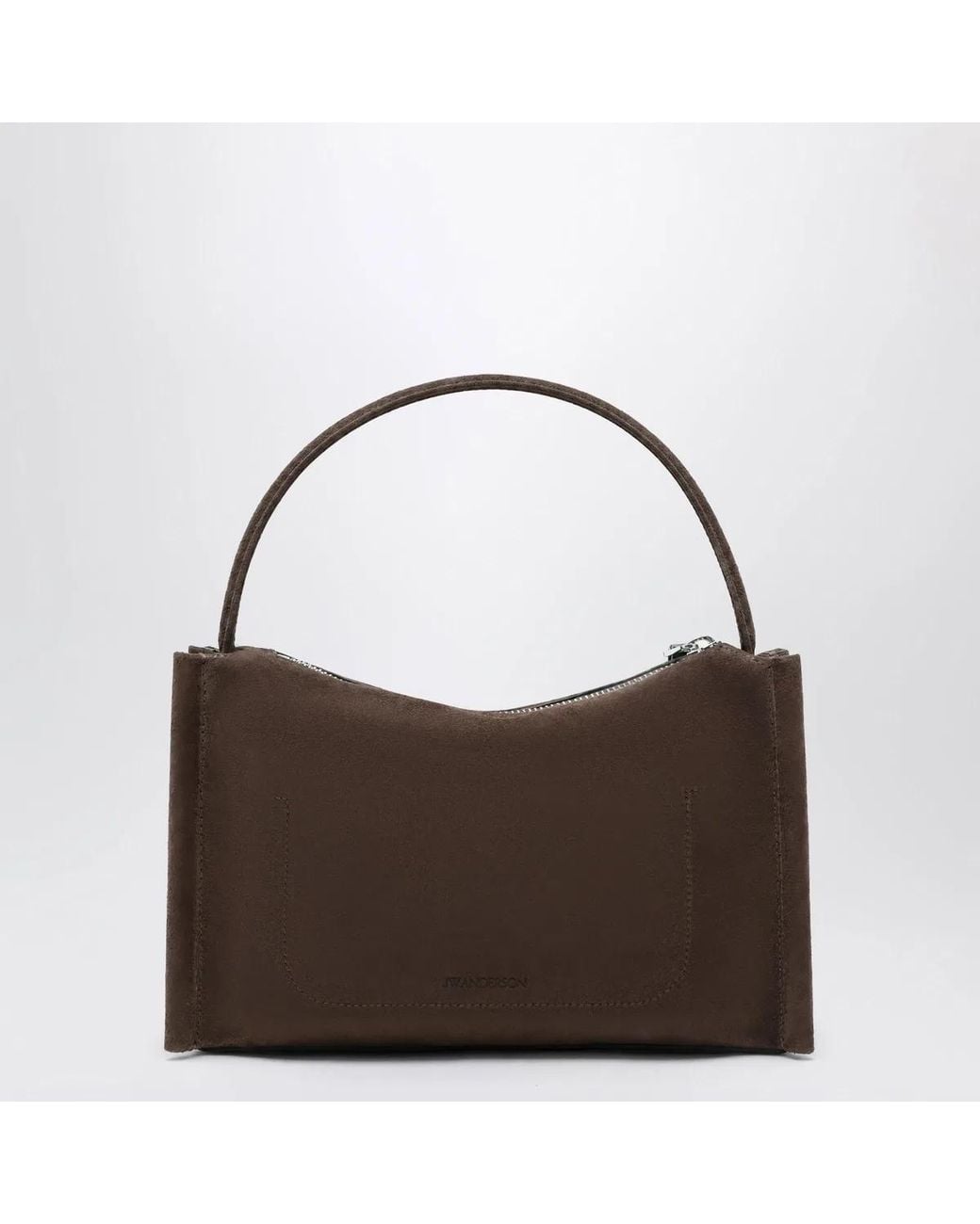 J.W. Anderson Brown Jw Anderson Loafer Suede And Calf Leather Bag