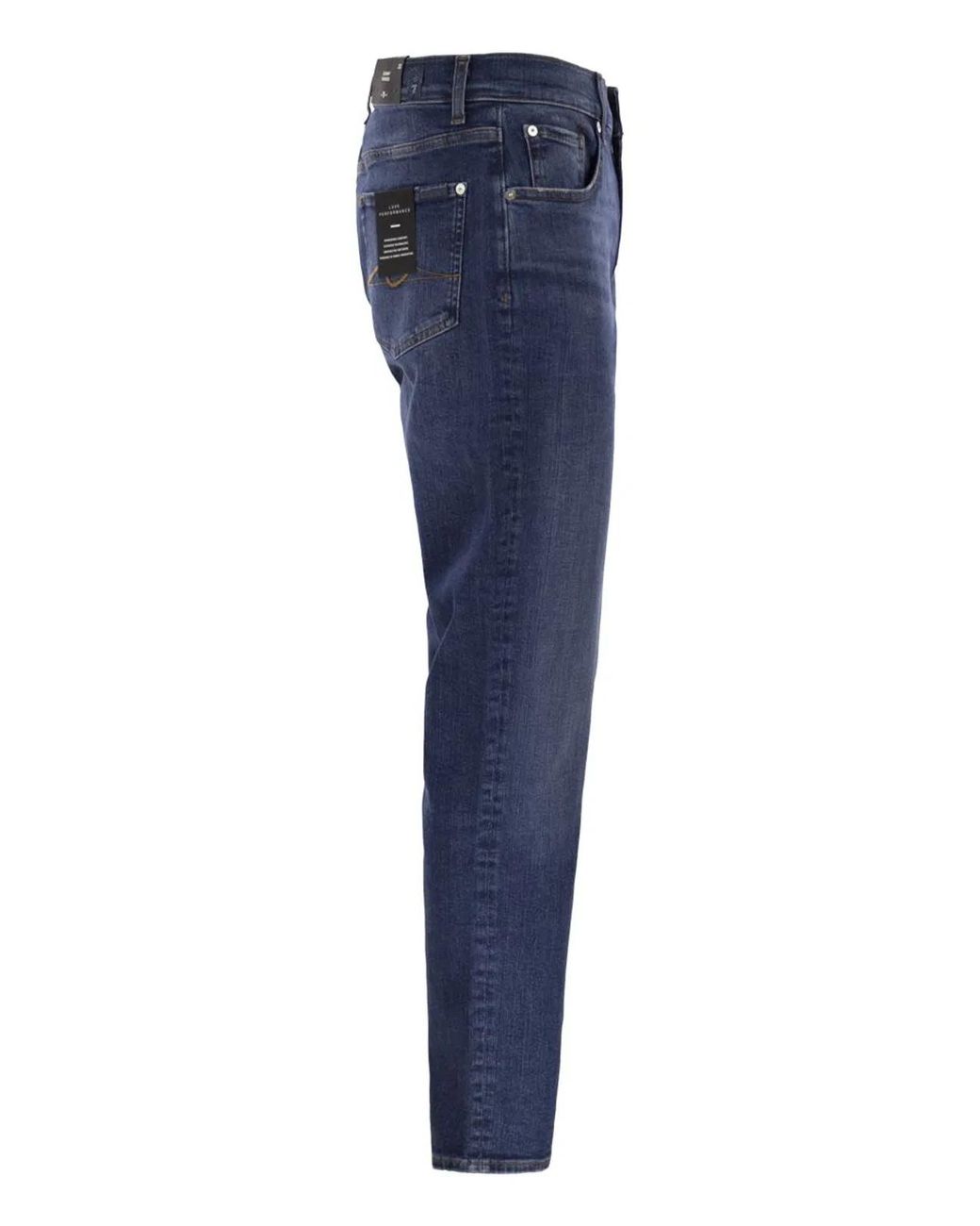 7 For All Mankind Blue Slimmy Tapered for men