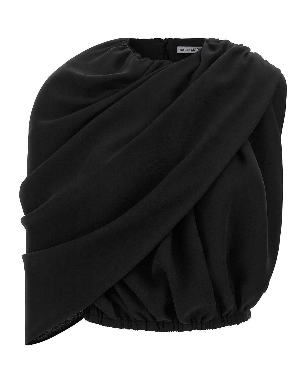 Balenciaga Black 'Mantella' Top