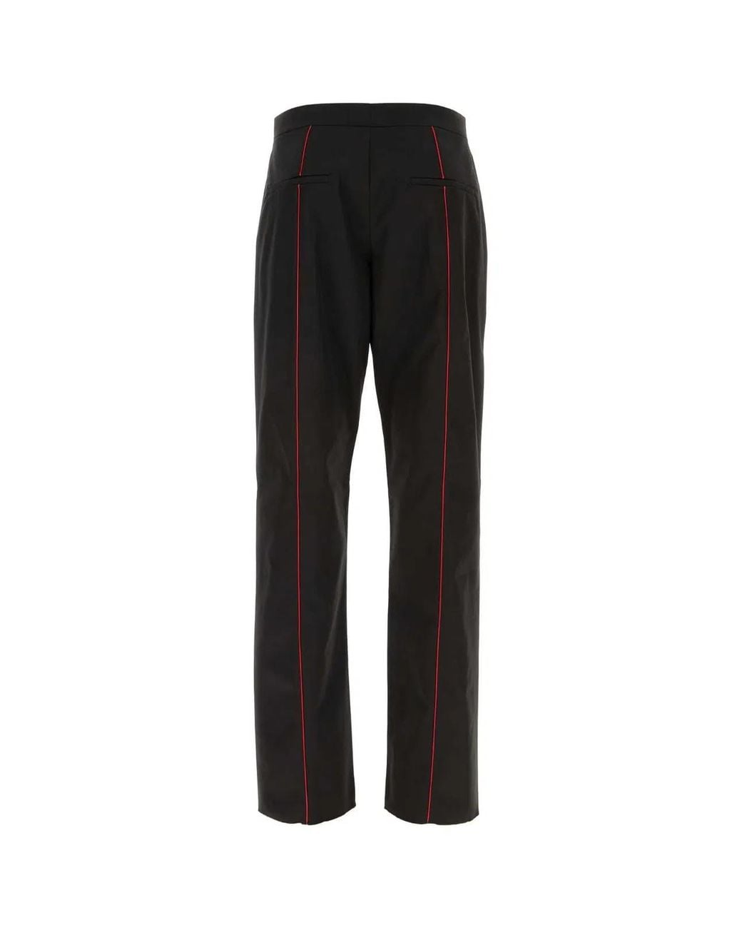 Ferragamo Black Salvatore Polyester Blend Pant for men