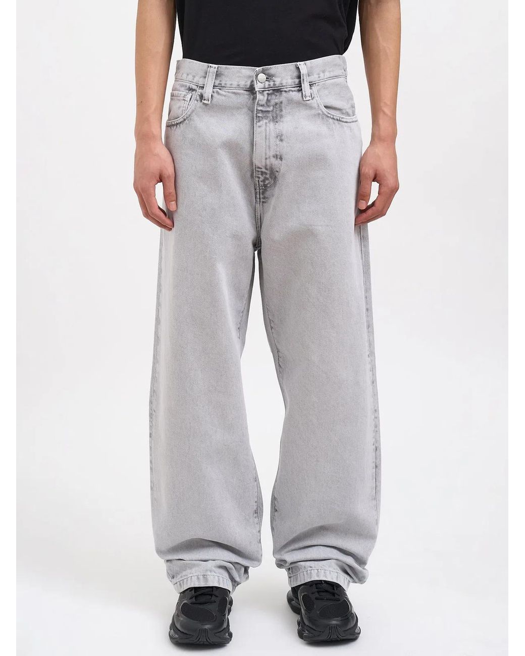 Carhartt Gray Landon Pant 'Smithfield' Denim Pants for men