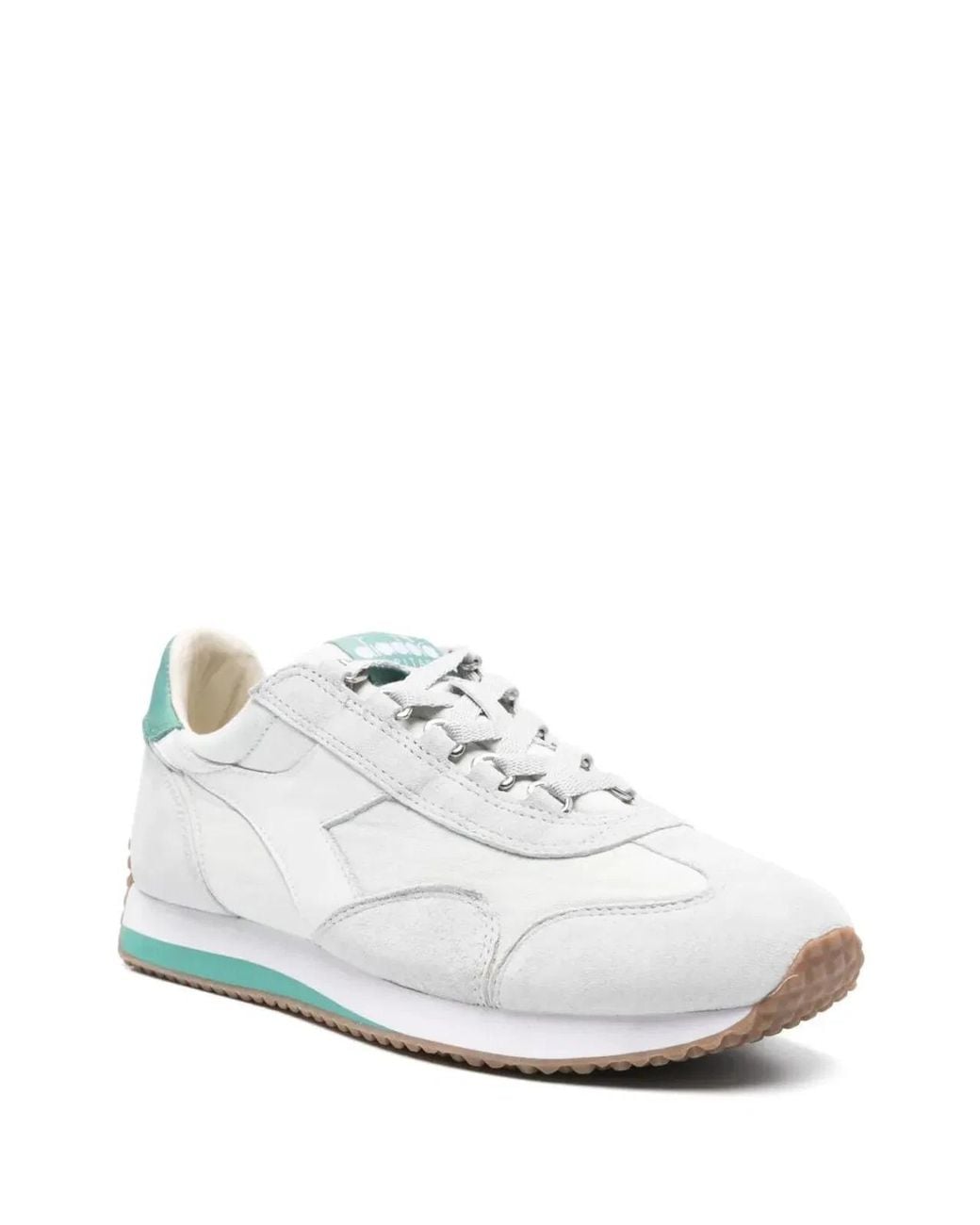Diadora White Equipe Canvas Sw Evo Sneakers