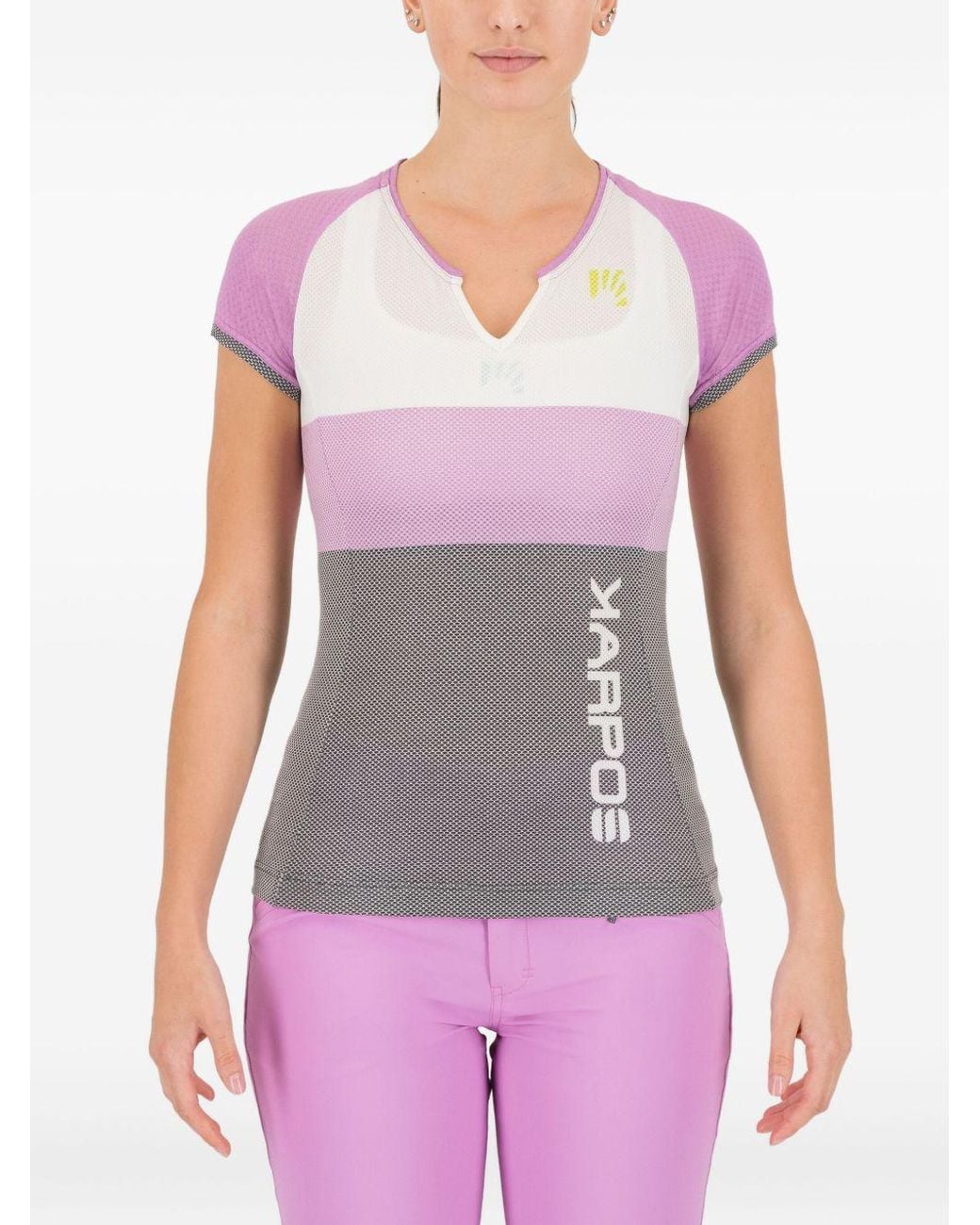 Karpos Purple Polyamide T-Shirt