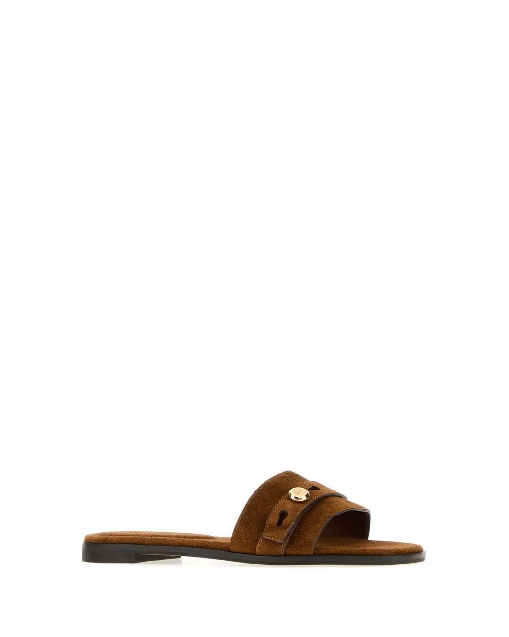 Tory Burch Brown Romy Slide
