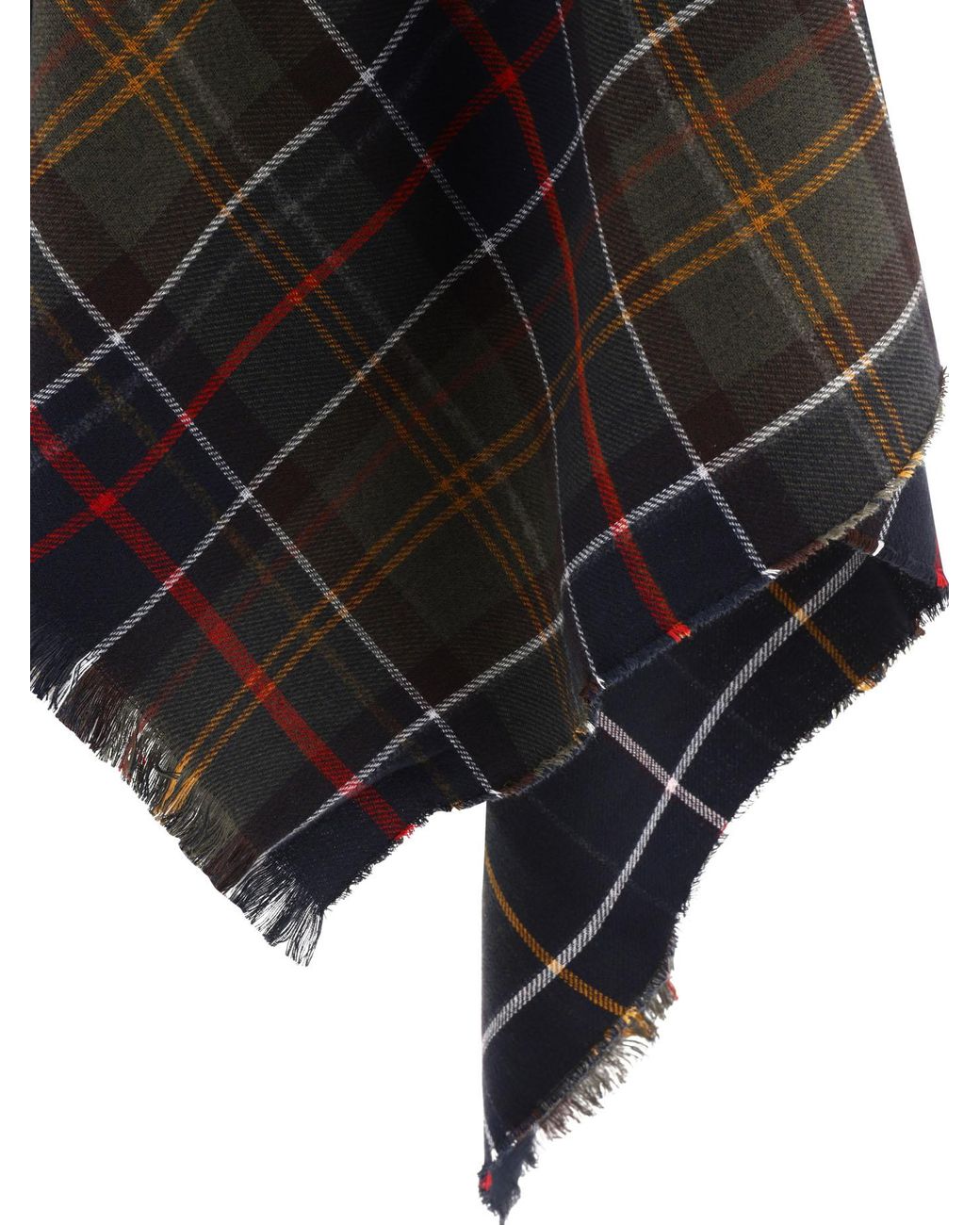 Barbour Black "Montieth Serape" Shawl
