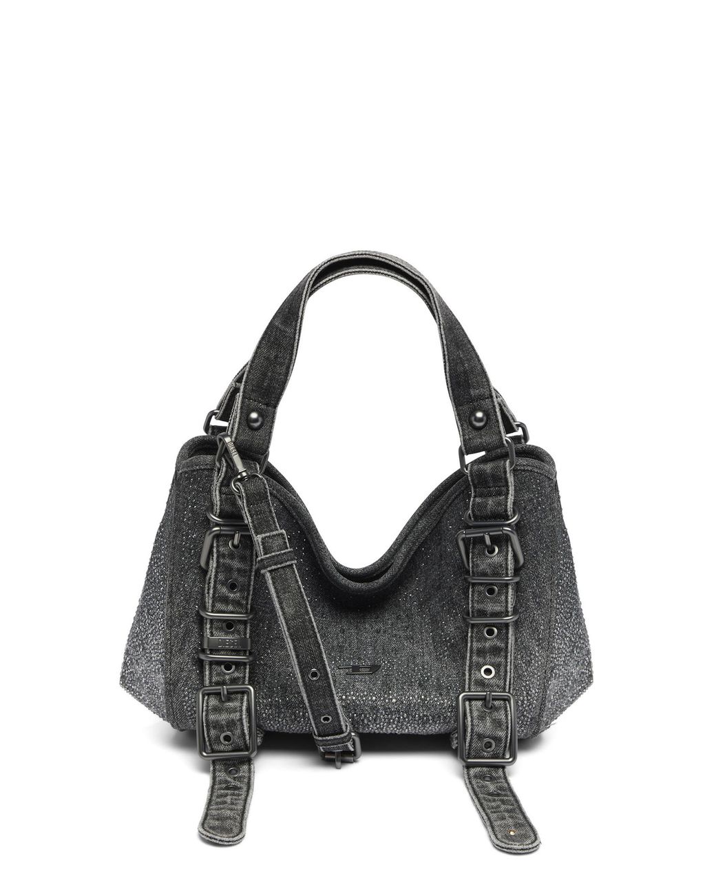 DIESEL Black D-One Top Handle S Tote Bag