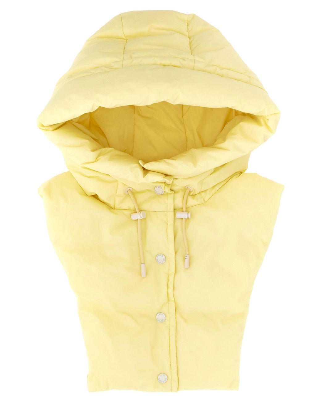 Army by Yves Salomon Yellow Padded Hood