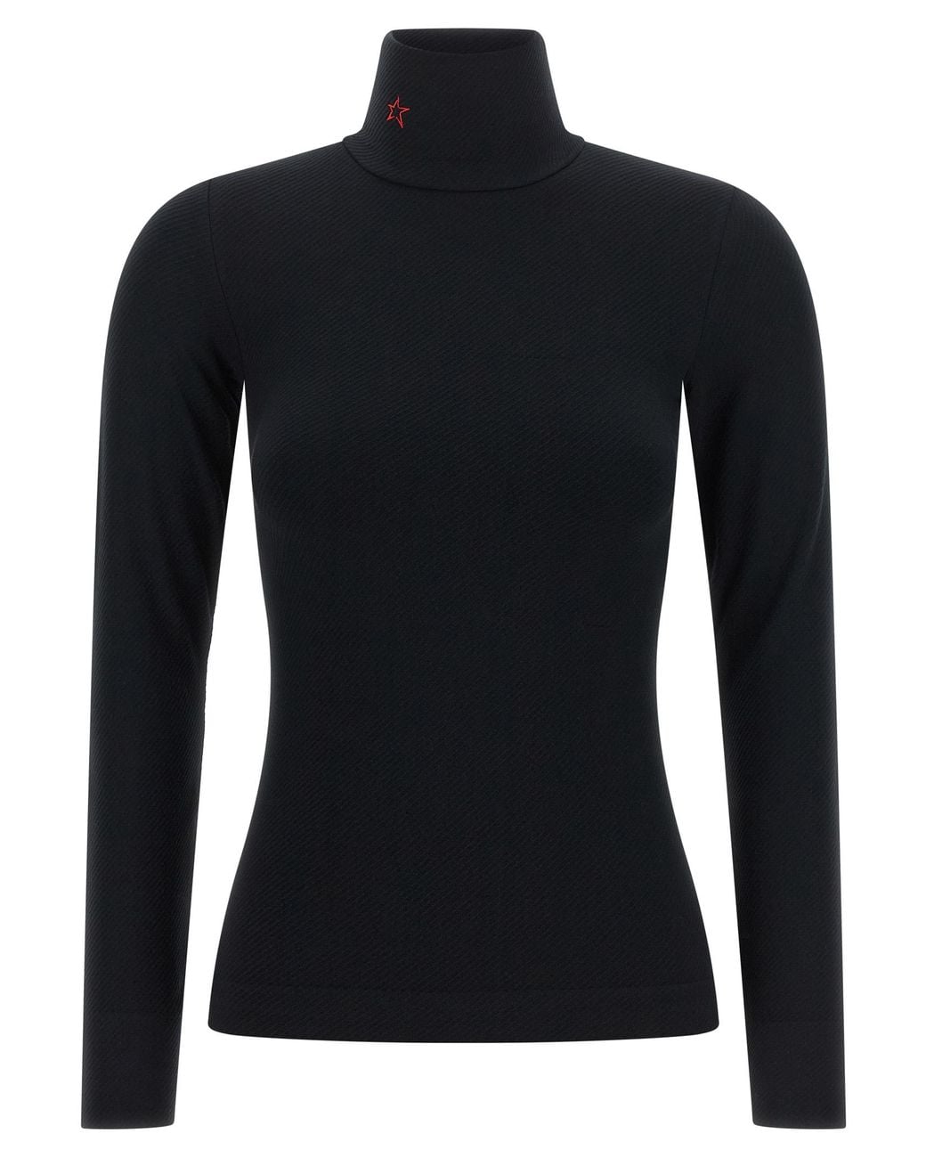 Perfect Moment Black 'Perfect Thermal Rollneck' Top
