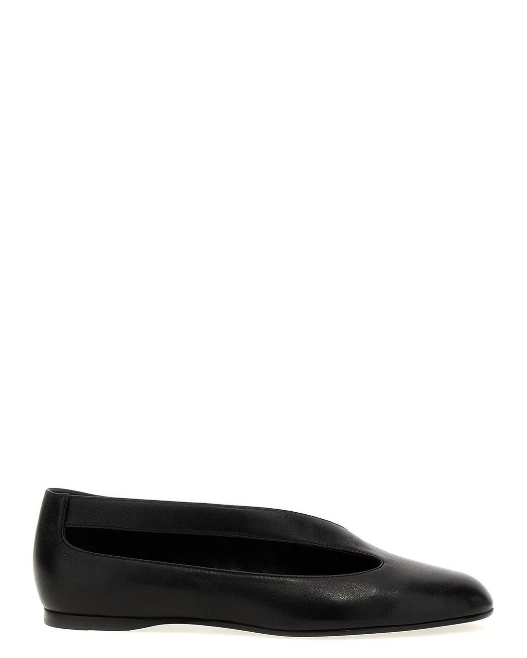 Khaite Black 'Diana' Ballet Flats