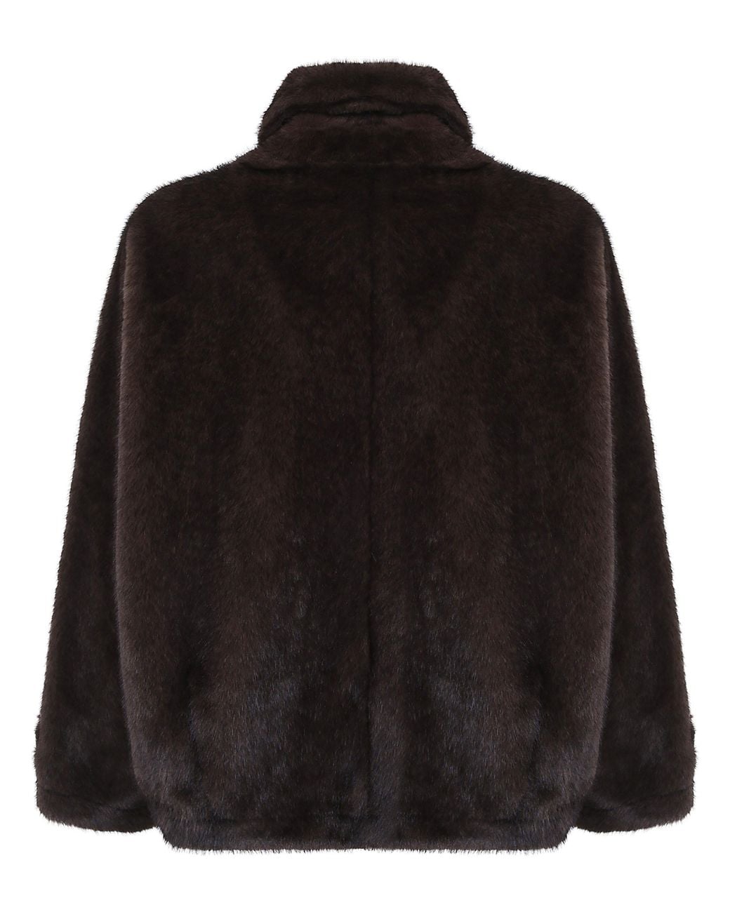 DR. HOPE Black Fake Fur Jacket
