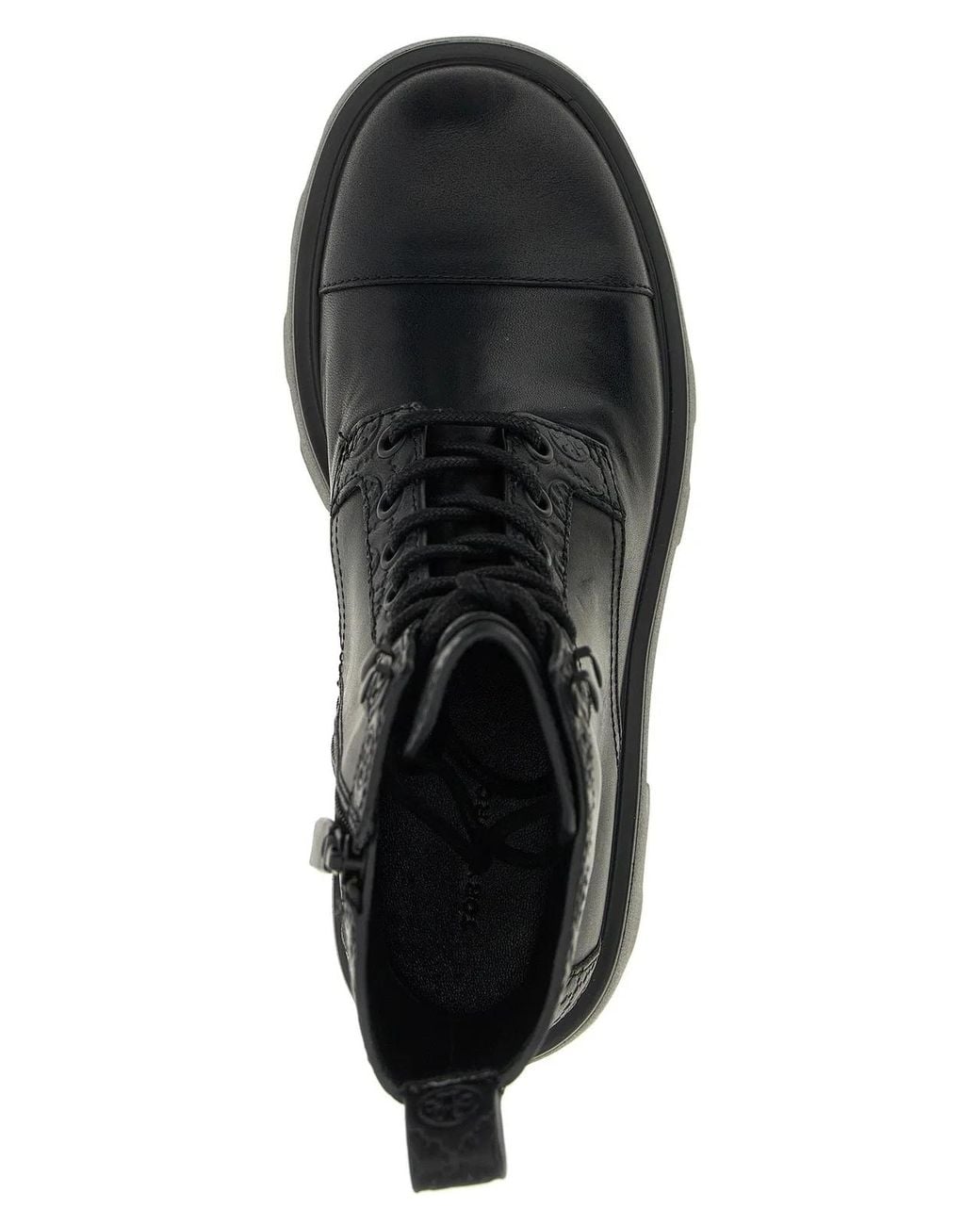 Tory Burch Black Combat Boot