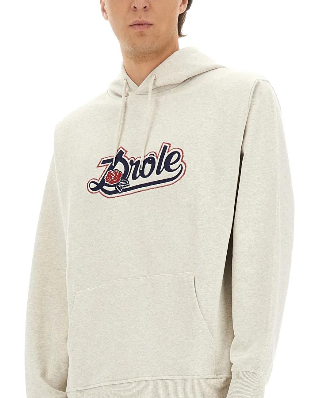 Drole de Monsieur Natural Drôle Rose Sweatshirt for men