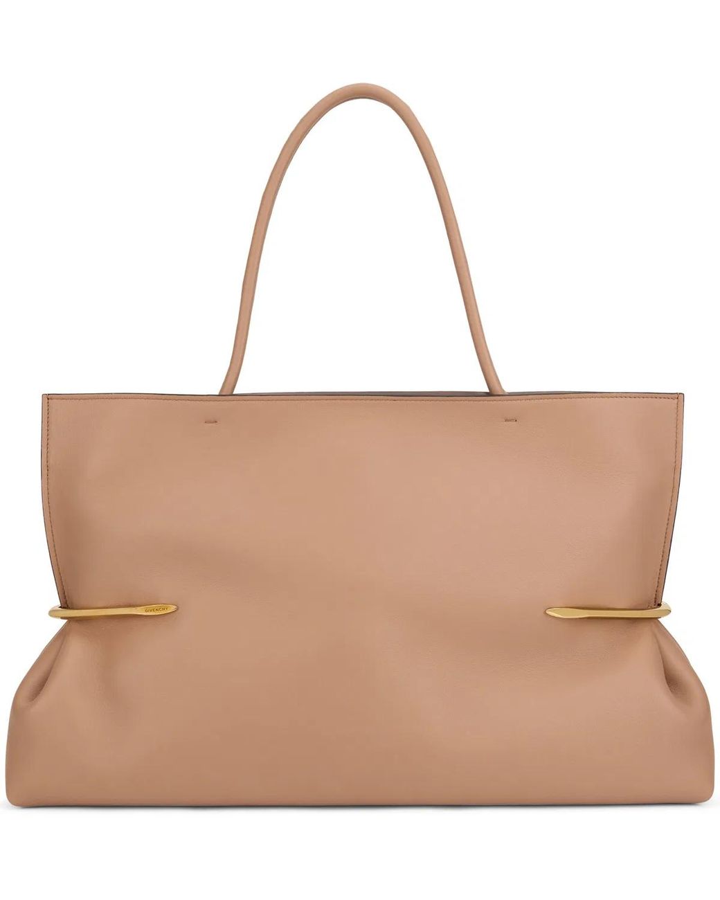 Givenchy Brown Tote Bag Pinch Squeezed Horizontal