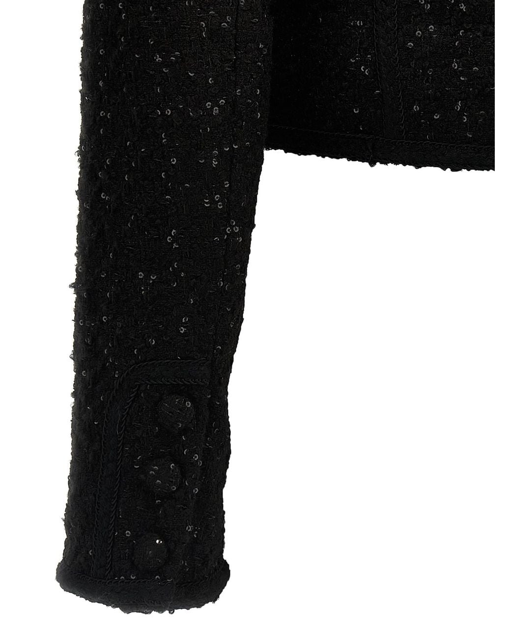 ROTATE BIRGER CHRISTENSEN Black Rotate Birger Christensen Sequined Blazer