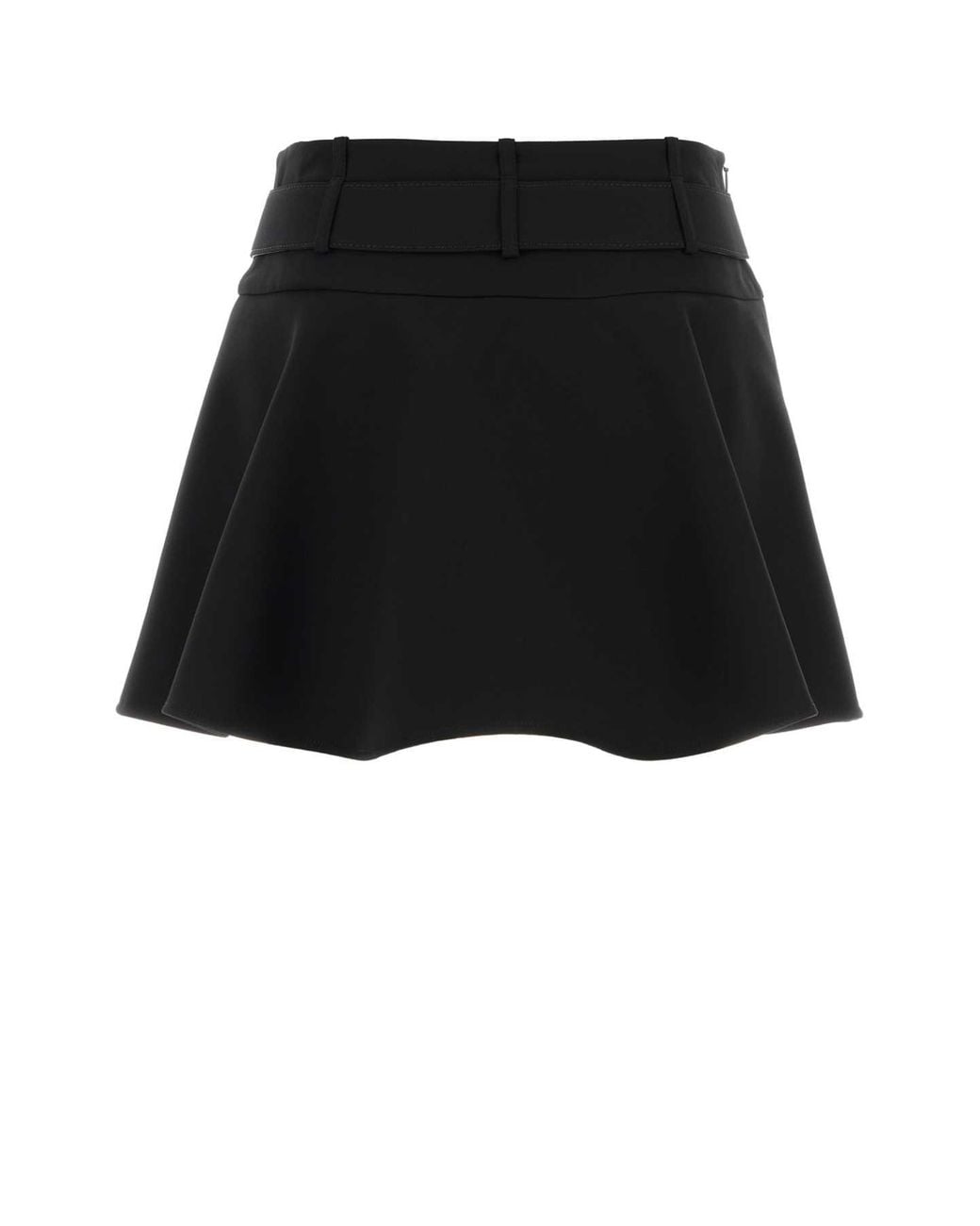Loewe Black Mini Skirt