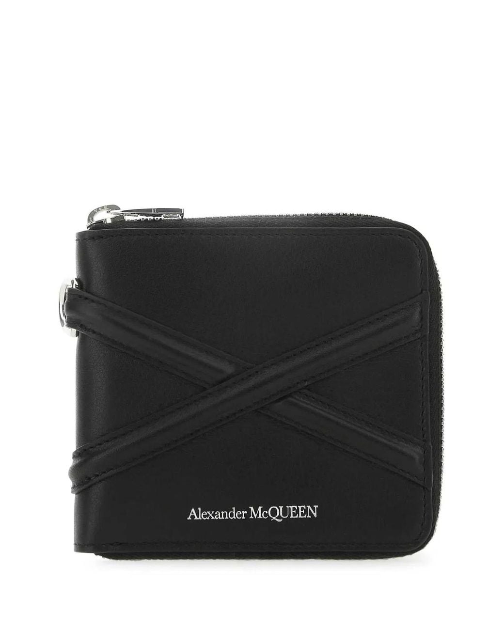 McQueen Black Portafoglio for men