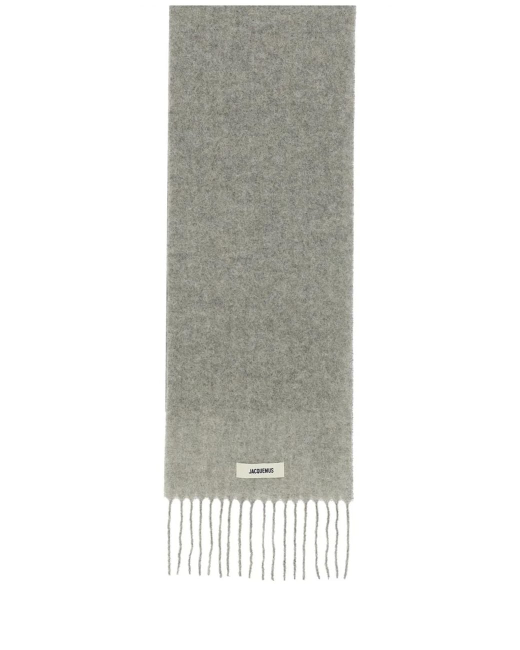 Jacquemus White Scarf Wagon Mohair