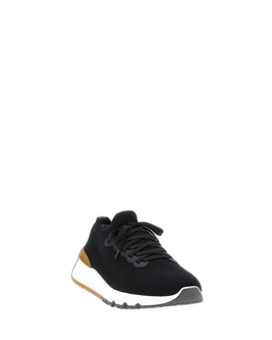 Brunello Cucinelli Black Sneaker Runner for men