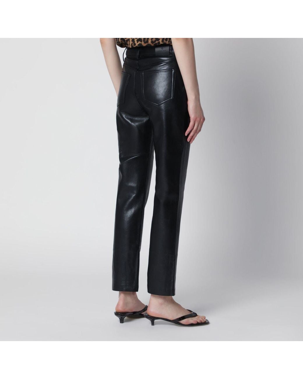 Anine Bing Black Bruno Trousers