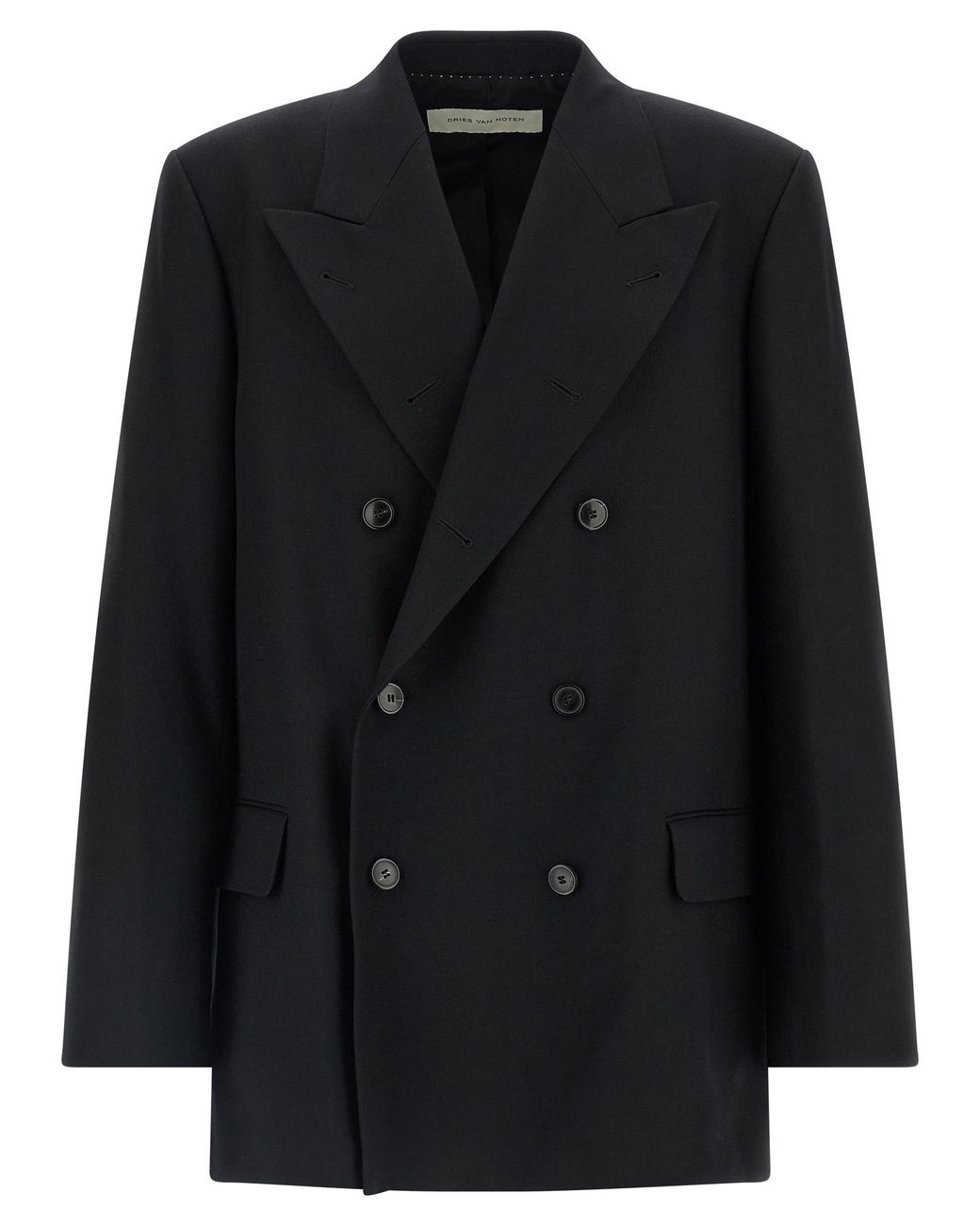 Dries Van Noten Black 'Bosar' Blazer for men