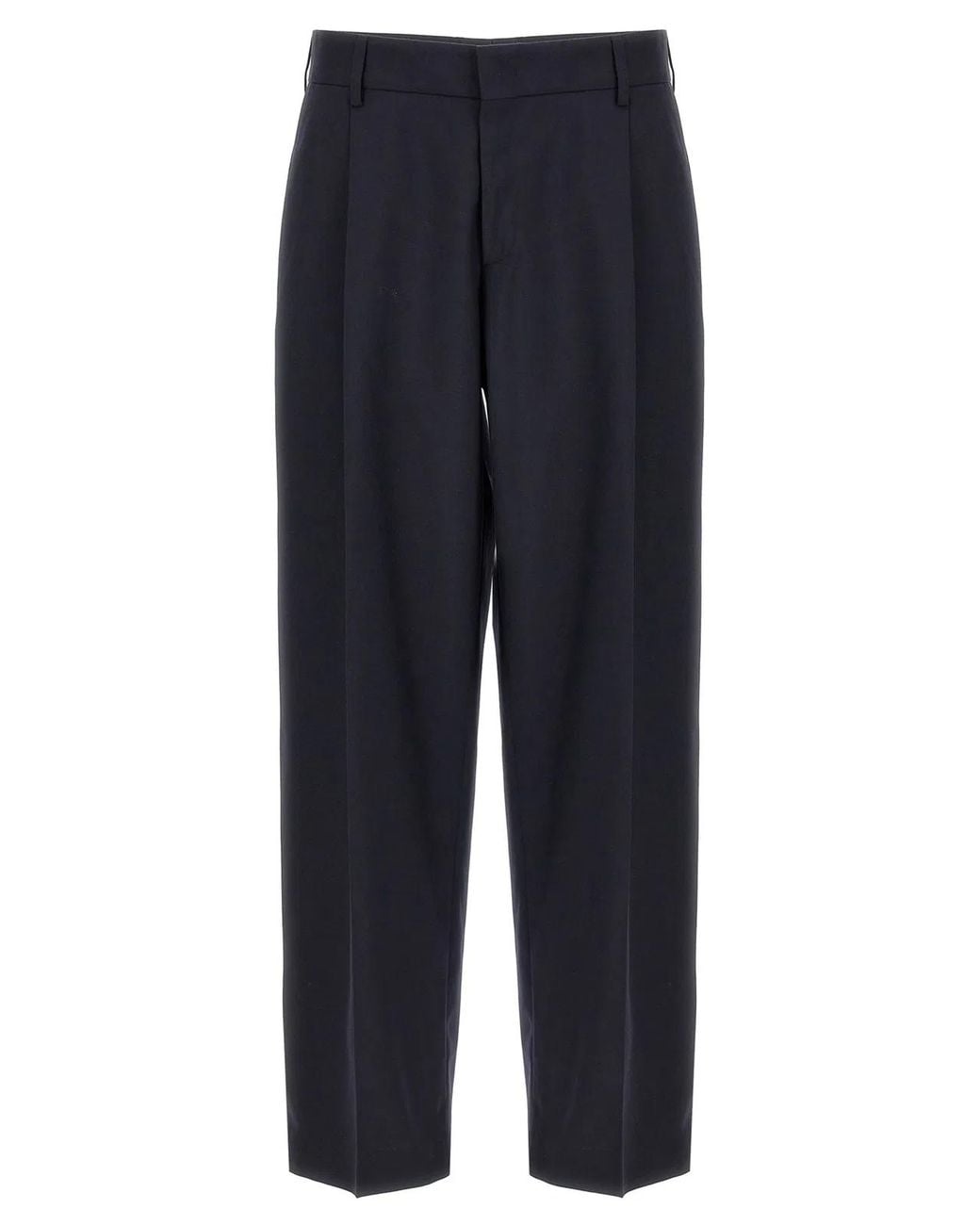 Cellar Door Blue Front Pleat Pants for men