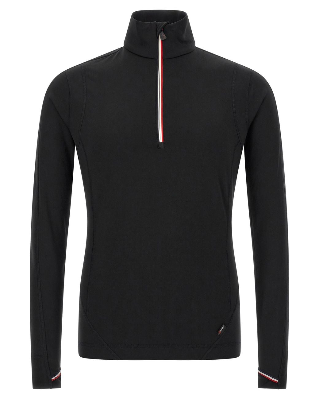 Moncler Black Polartec Sweatshirt for men