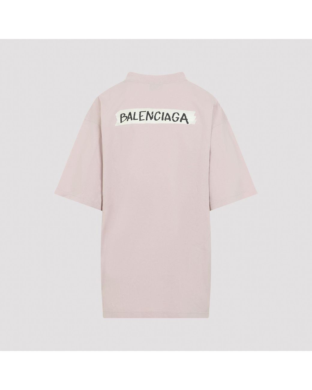 Balenciaga Pink Dusty Medium Fit T-Shirt