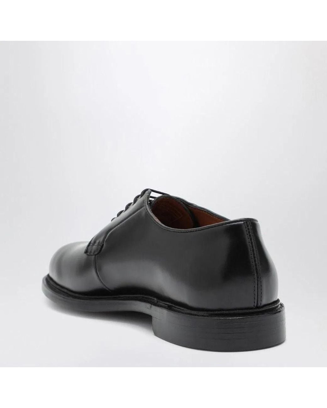 Sebago Black Milton Gyw Derby Shoes for men