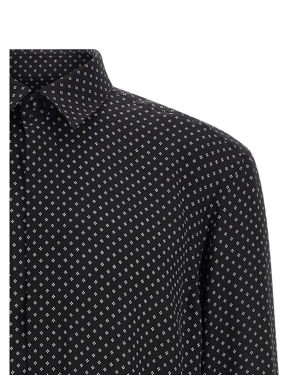 Tom Ford Gray Micro-Print Shirt for men