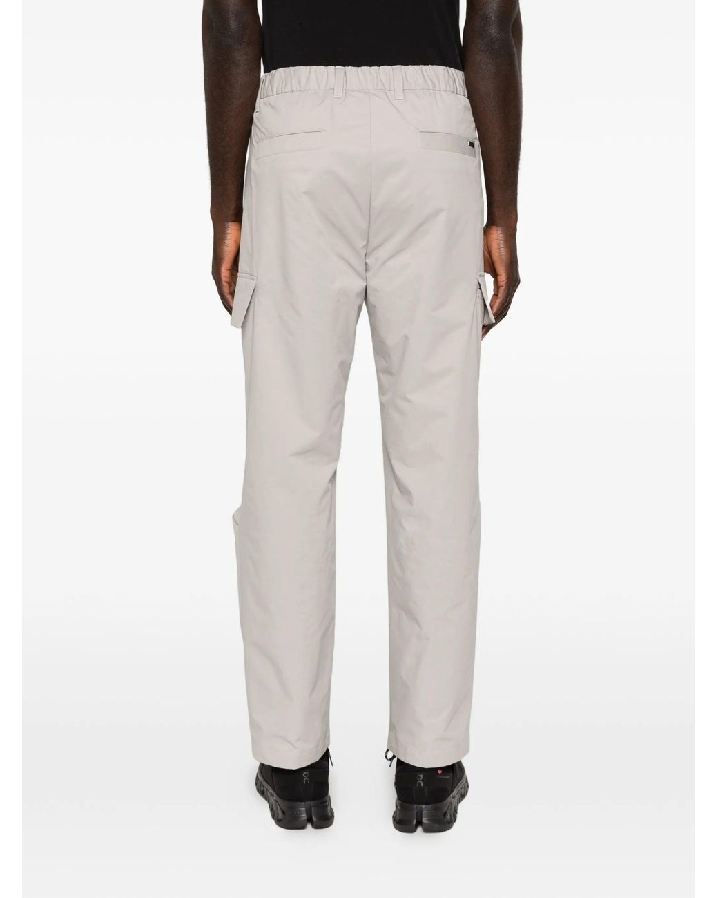 Herno White Polyester Pants
