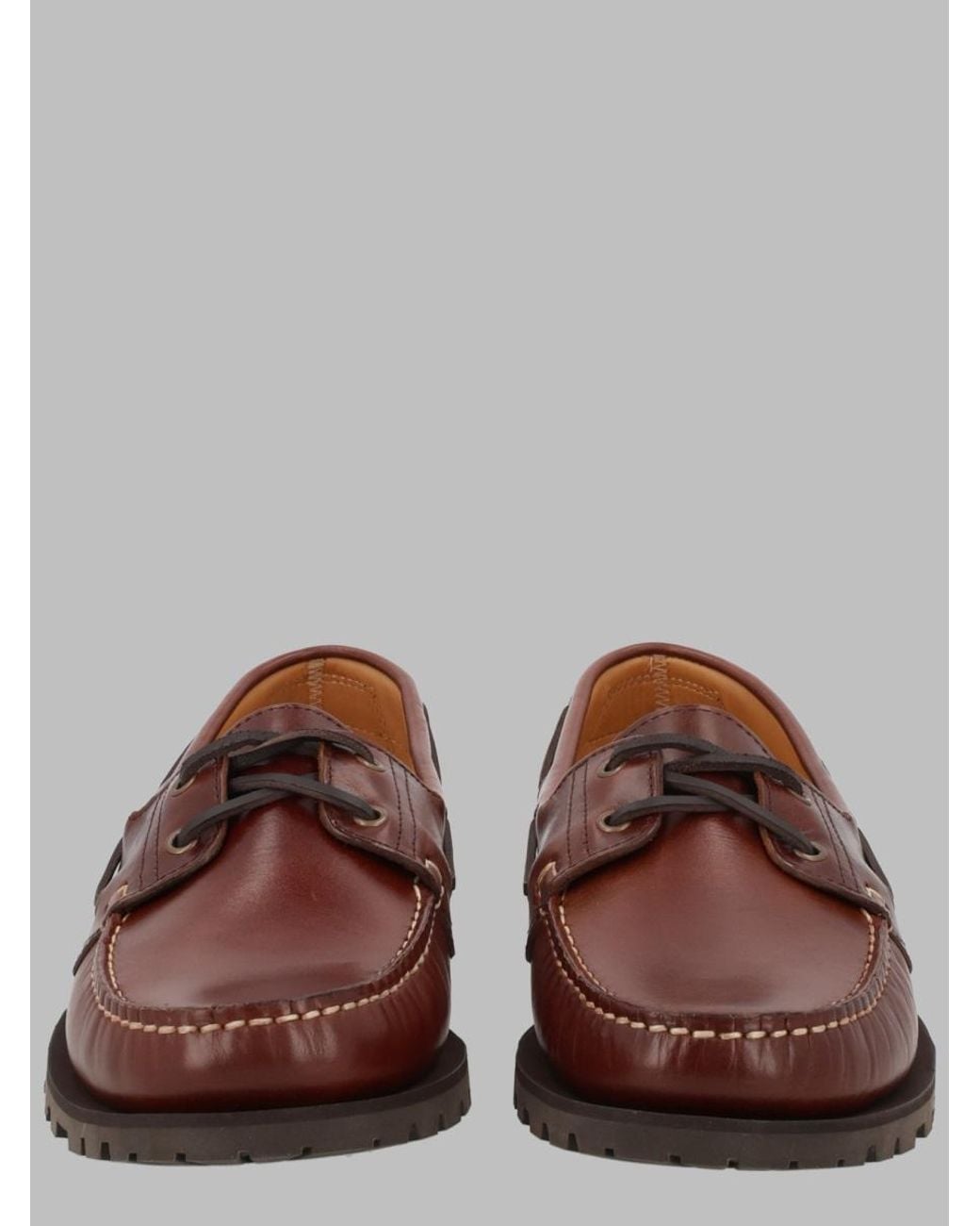 Paraboot Brown Mocassino "Malo" for men