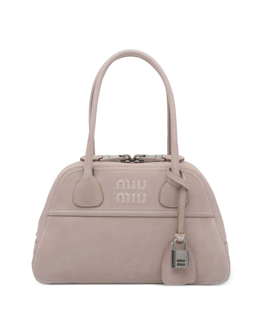 Miu Miu Natural Vivant Nappa-Leather Bag
