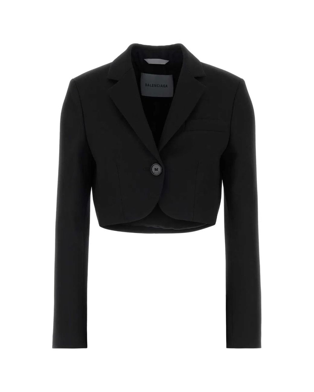 Balenciaga Black Wool Blazer