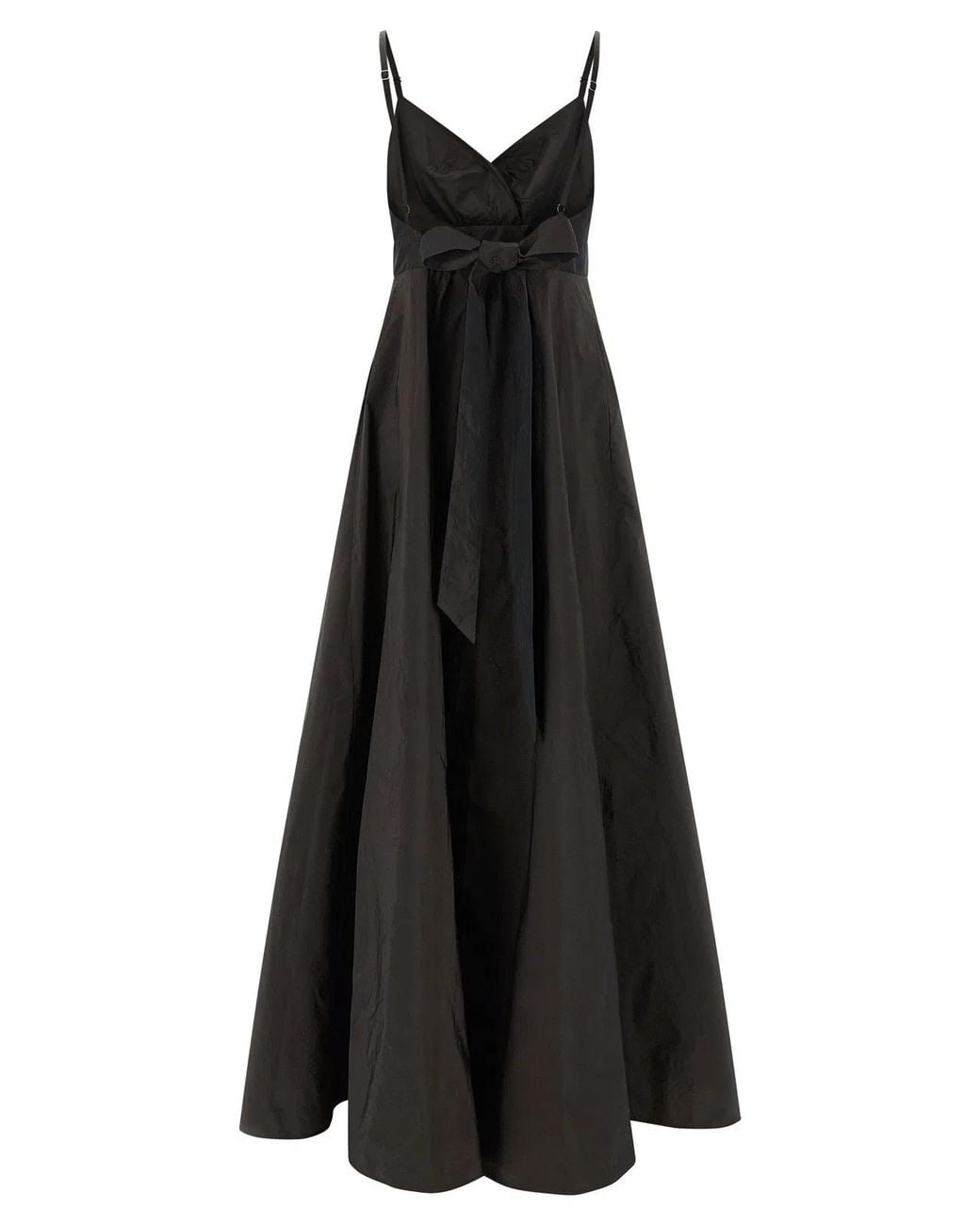 Pinko Black Maxi Dress With Bodice