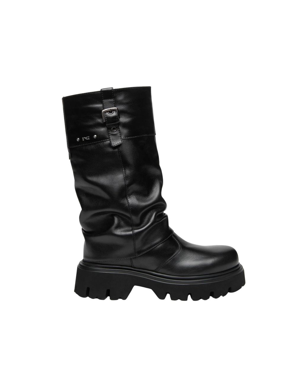Nero Giardini Black Leather Boots