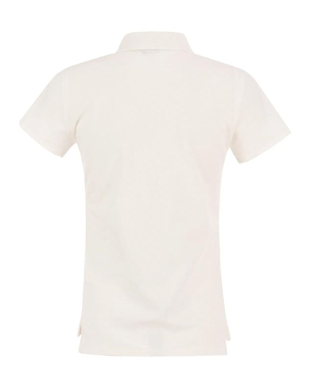 Polo Ralph Lauren White Julie Cotton Polo Shirt