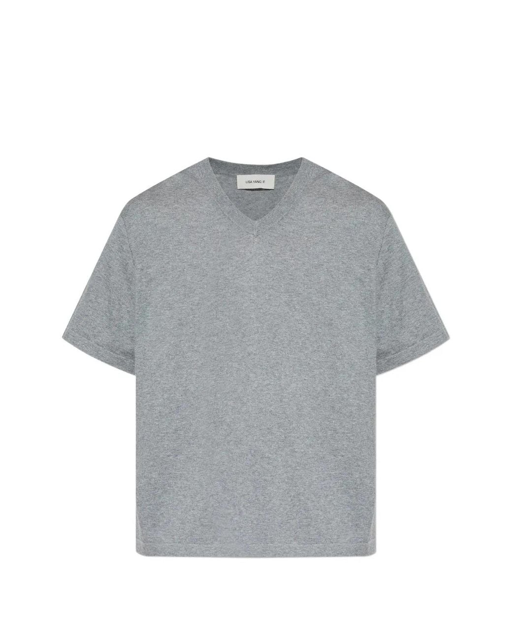 Lisa Yang Gray Brayden T-Shirt for men