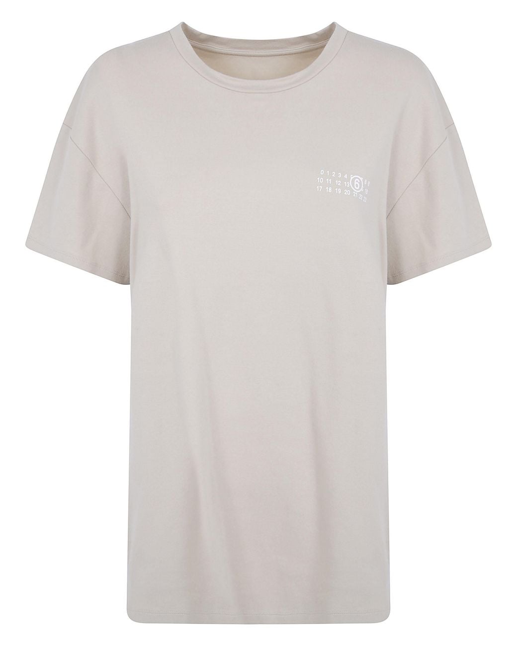 MM6 by Maison Margiela White Classic T-Shirt