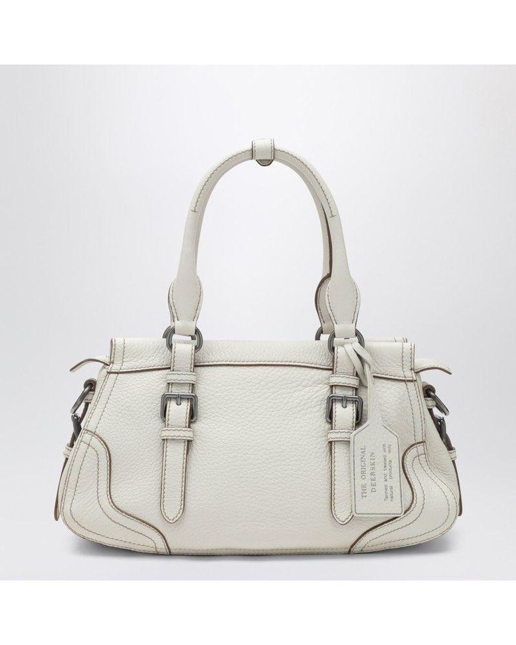Prada White Large Shopping Bag