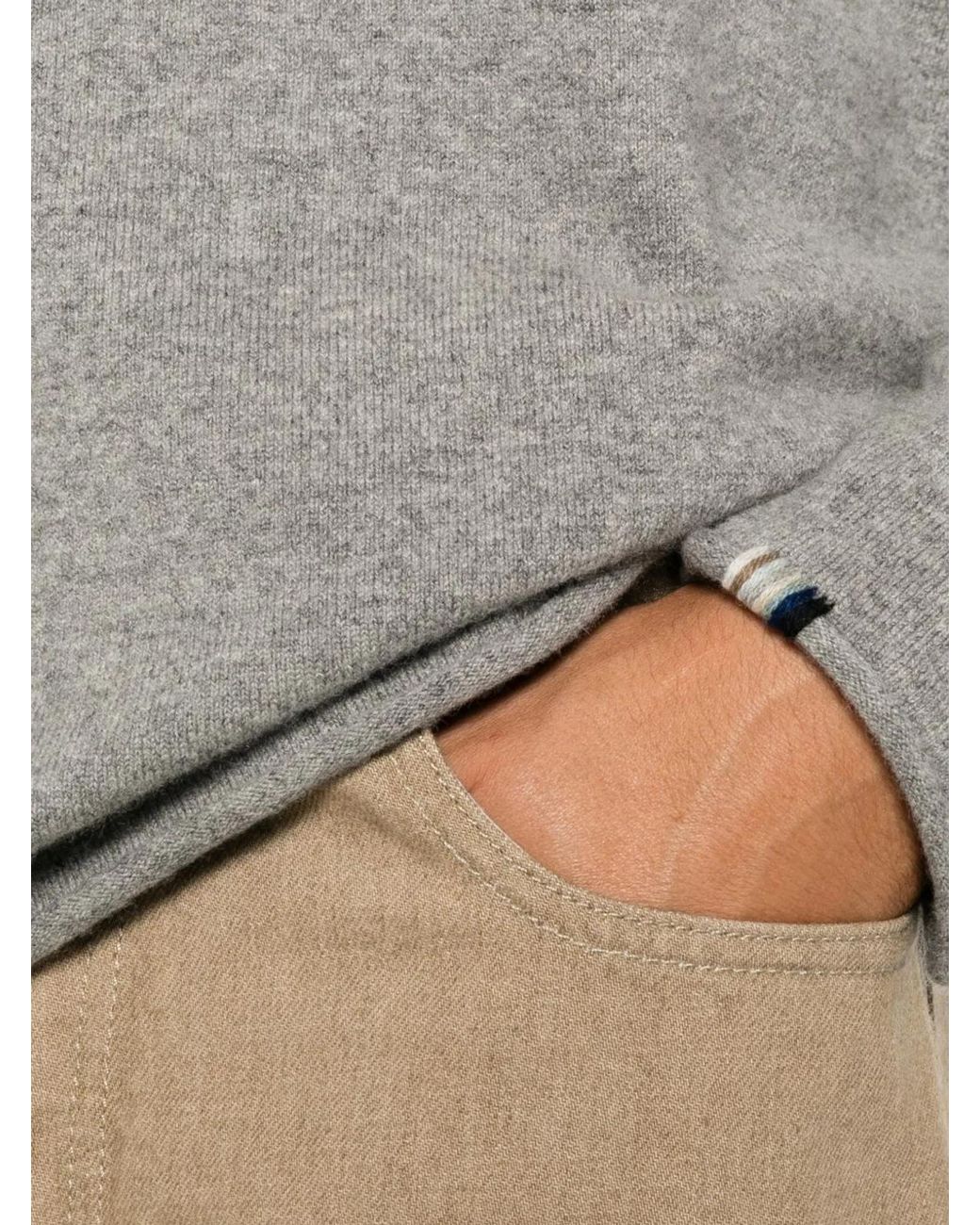 Extreme Cashmere Gray Cashmere Crewneck Sweater