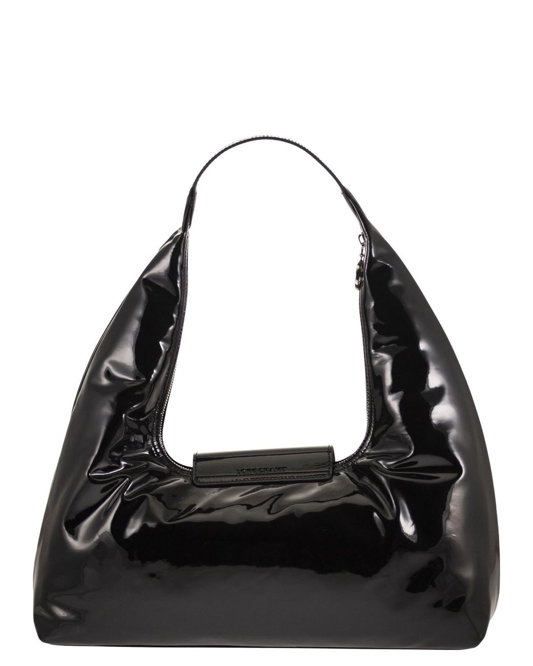 Longchamp Black Le Pliage Xtra Glossy L