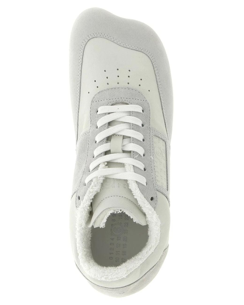 MM6 by Maison Margiela White 'Anatomic' Sneakers for men