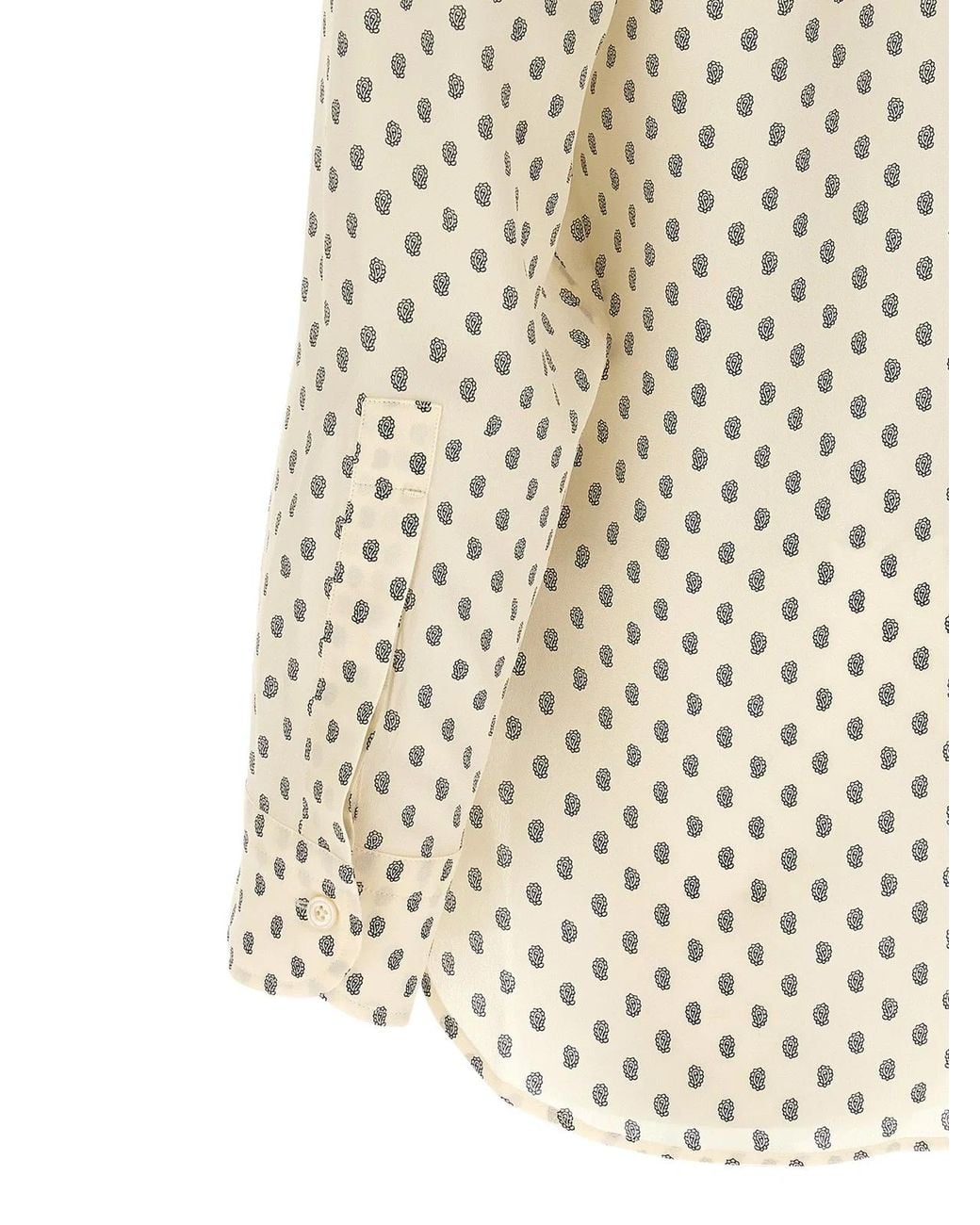 Tom Ford White Paisley Print Shirt for men