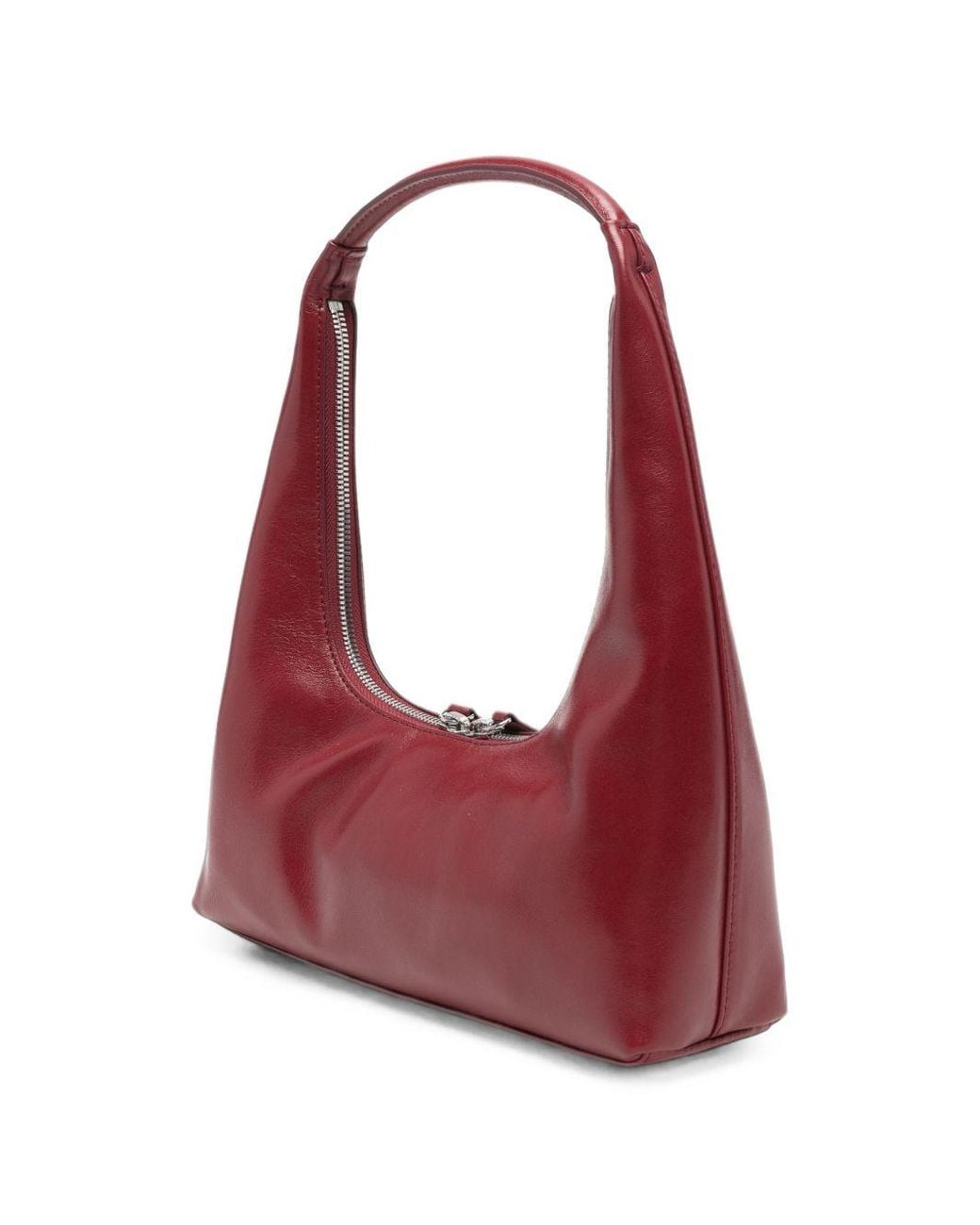 MARGE SHERWOOD Red Leather Hobo Bag