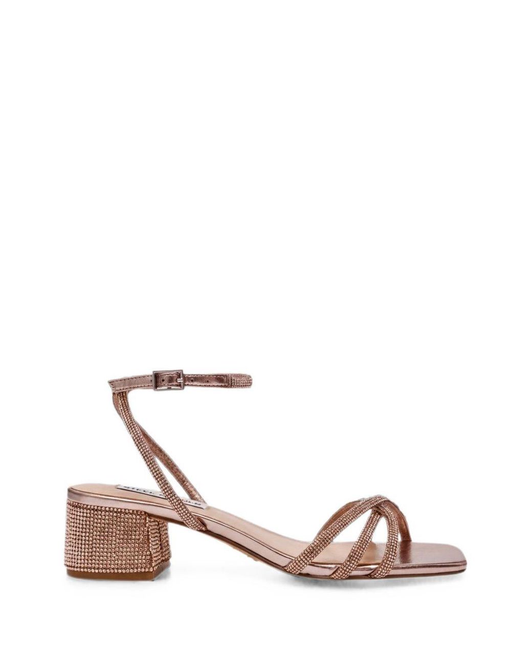 Steve Madden Metallic Rose Sandals
