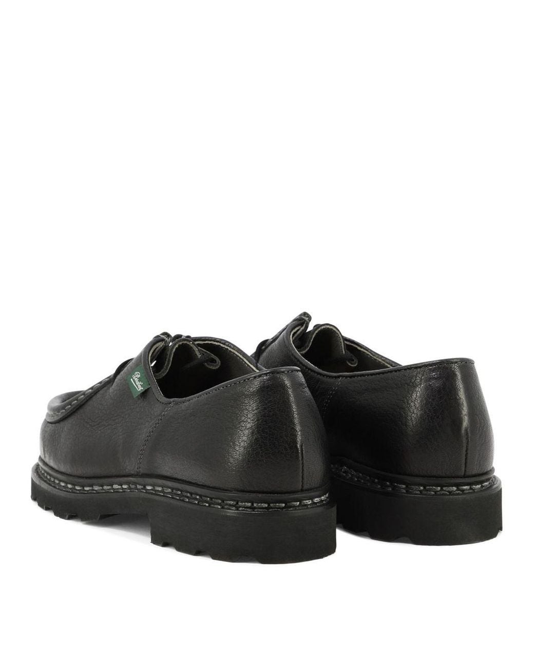 Paraboot Black Michael Leather Loafers for men