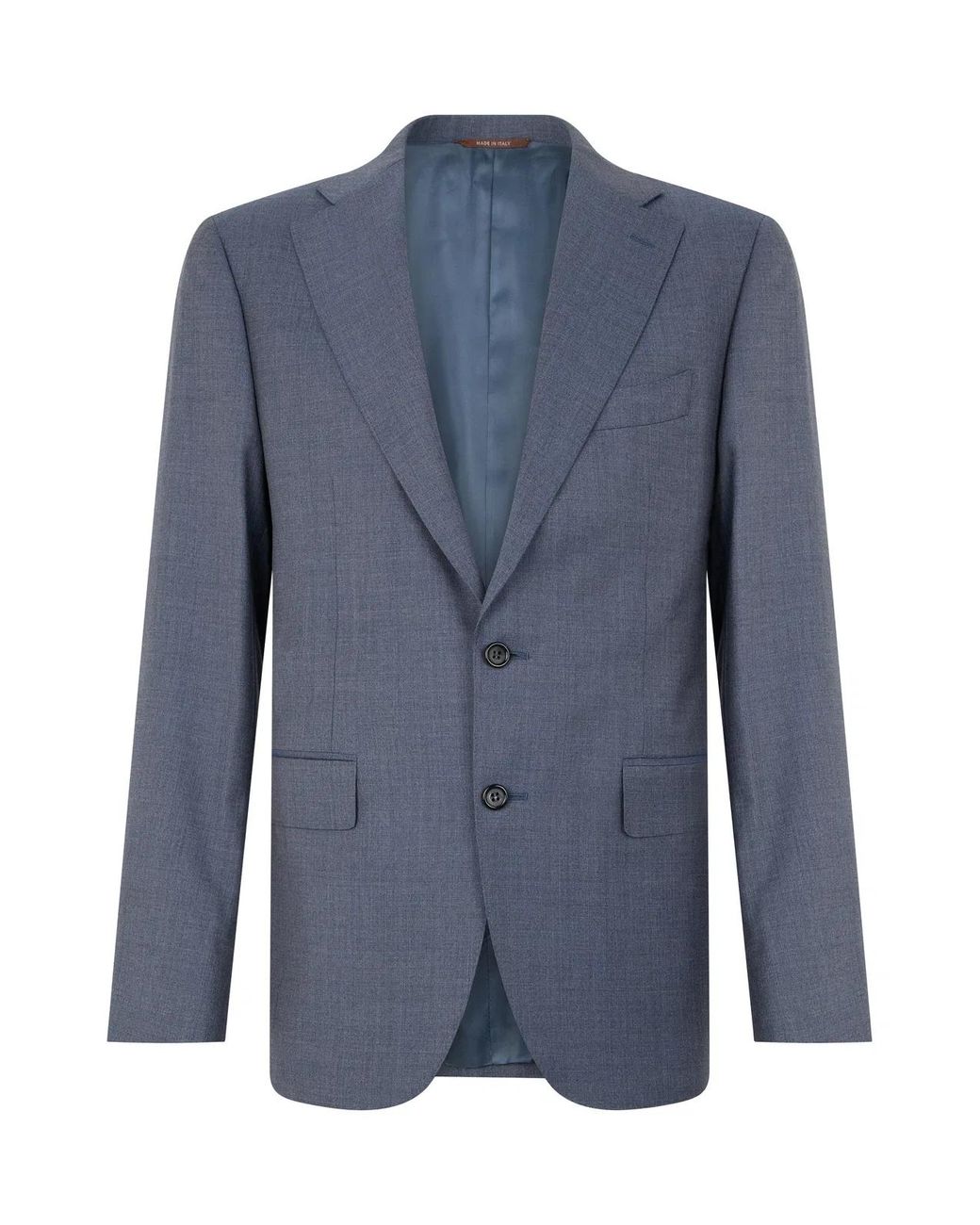 Canali Blue Single-Breasted Jacket for men