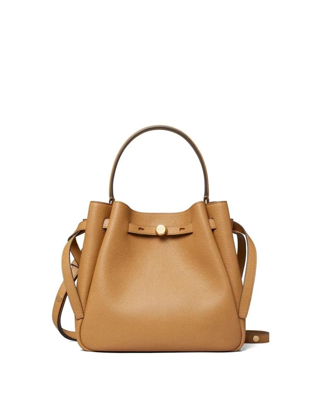 Tory Burch Metallic "Romy" Bucket Bag